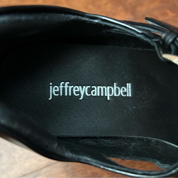 Jeffrey Campbell Corgi Platform Mary Janes,
Wednesday Addams Black Leather Size5 - Picture 14 of 15